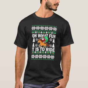 HÄSSLICHE Weihnachten Oh Was Für Ein Spaß Es Ist E T-Shirt