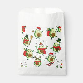 hässliche Weihnachtsfeier avocado santa Geschenktütchen