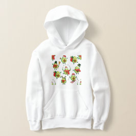 hässliche Weihnachtsfeier avocado santa Hoodie