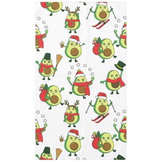 hässliche Weihnachtsfeier avocado santa Tischdecke