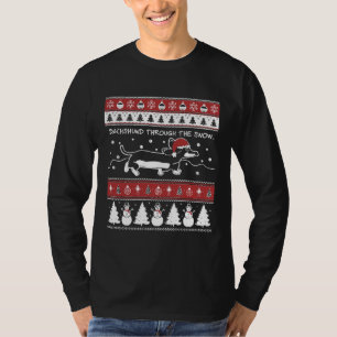 hässliche Weihnachtsfeier durch den Schnee T-Shirt