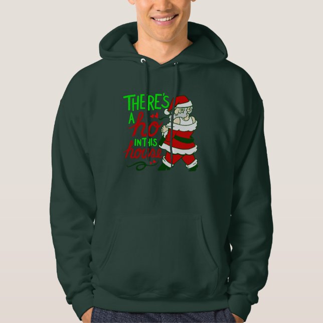hässliche Weihnachtsfeier Hoodie (Vorderseite)
