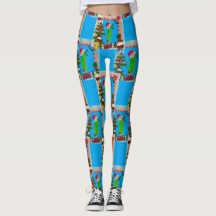 hässliche Weihnachtsfeiertage Leggings