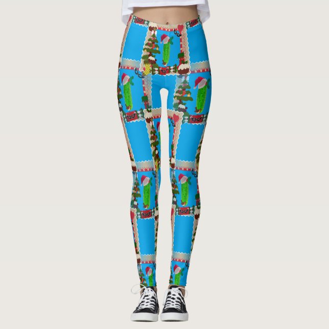 hässliche Weihnachtsfeiertage Leggings (Vorderseite)
