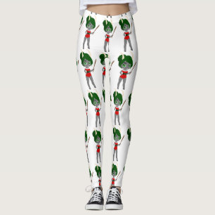 hässliche Weihnachtsfrau Krampus Leggings