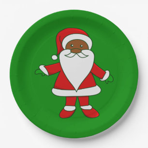 hässliche Weihnachtsklauseln Pappteller
