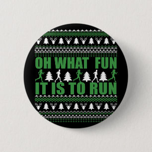 hässliche Weihnachtspullis Button