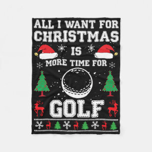 Hässliche Weihnachtsshirt Herren Dry Fit Golf Weih Fleecedecke
