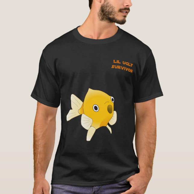 Häßlicher Fisch T-Shirt (Vorderseite)