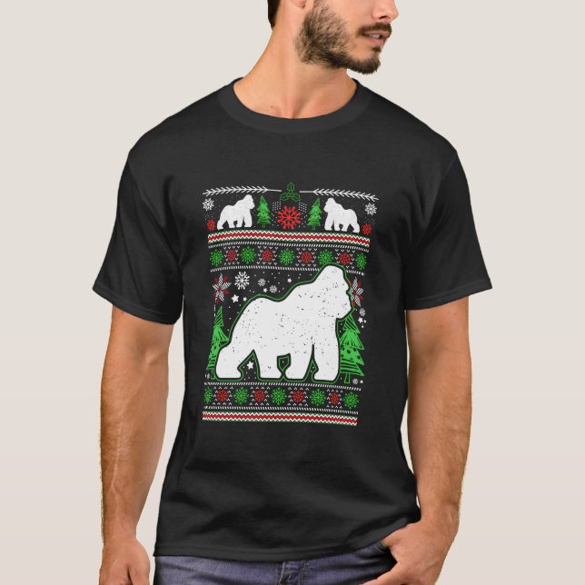 Hässlicher Gorilla T-Shirt (Vorderseite)