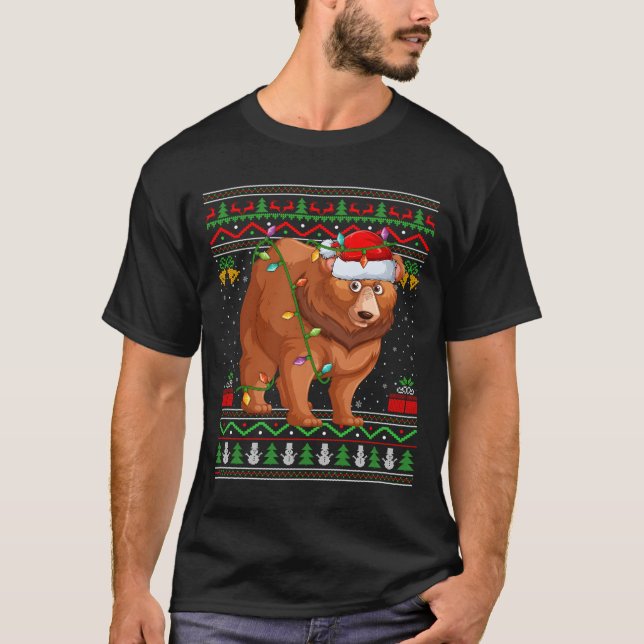 Hässlicher Grizzlybär T-Shirt (Vorderseite)
