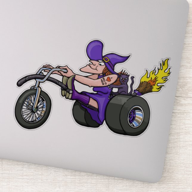 hässlicher Kürbislaterne | Halloween Design Aufkleber (Detail)