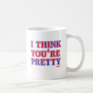 Hässlicher lustiger Becher Beleidigung Humor Tasse