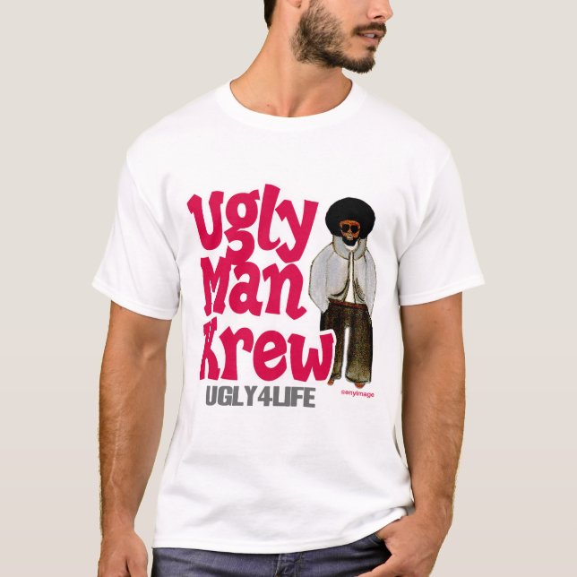 Hässlicher Mann Krew T-Shirt (Vorderseite)