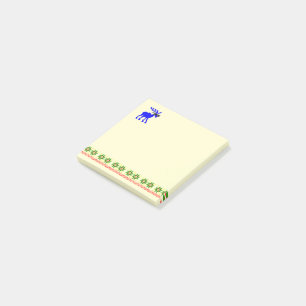 Hässlicher Pullover (Kümmere dich darum) Rentier Post-it Klebezettel
