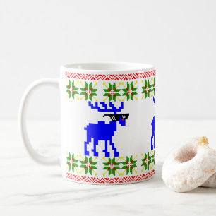 Hässlicher Pullover (Kümmere dich drum) Rentier We Kaffeetasse