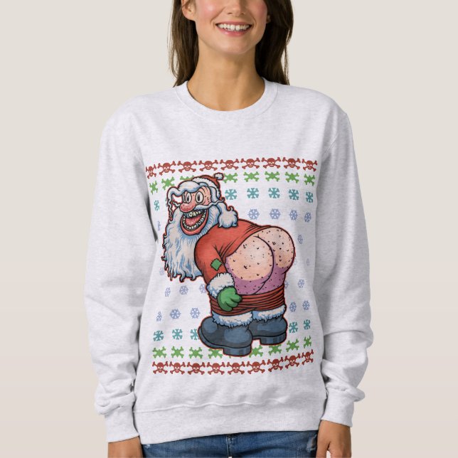 Hässlicher Sankt-Mond Sweatshirt (Vorderseite)