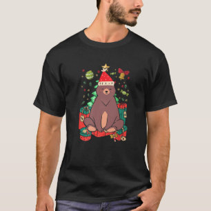Hässlicher Weihnachts-Gingerbread-Strumpf-Holly-Ge T-Shirt