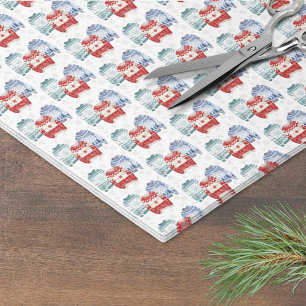 Hässlicher Weihnachts-Pullover-Feiertag Seidenpapier