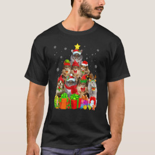 Hässlicher Weihnachtsbaum für Katzen Norwegische W T-Shirt