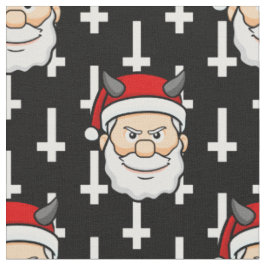 hässlicher Weihnachtsböse Santa-Claus Stoff