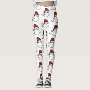 hässlicher Weihnachtsgeistesteppich Leggings