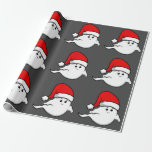 hässlicher Weihnachtsgeistlicher santa-Claus spric Geschenkpapier<br><div class="desc">"hässliche Weihnachtsgeistklauseln",  spukhafte,  "hässliche Weihnachten",  gruselig,  "beängstigende Weihnachten",  "gotische Weihnachten",  "Albtraum Weihnachten",  "gotische Weihnachten",  Horror,  Geist</div>