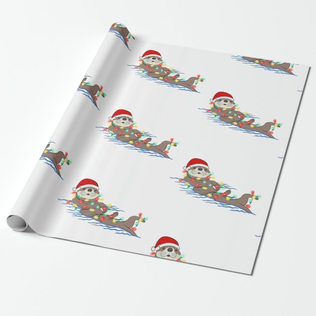 hässlicher Weihnachtslieder Geschenkpapier (Ungerollt)