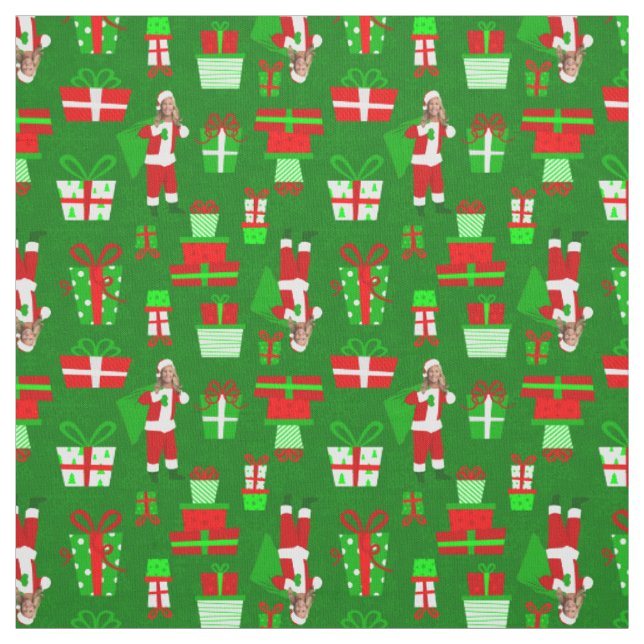 hässlicher Weihnachtsmann Marjorie Taylor Greene Stoff (Muster)