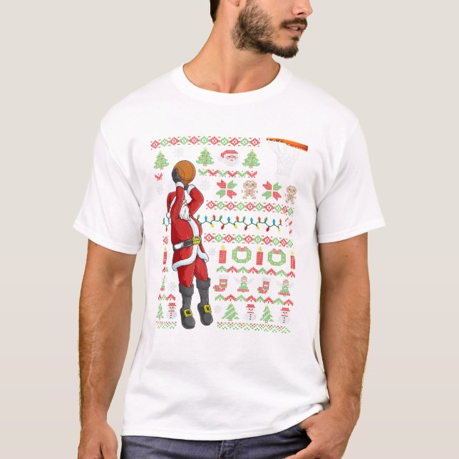 Hässlicher Weihnachtsmann T-Shirt (Vorderseite)