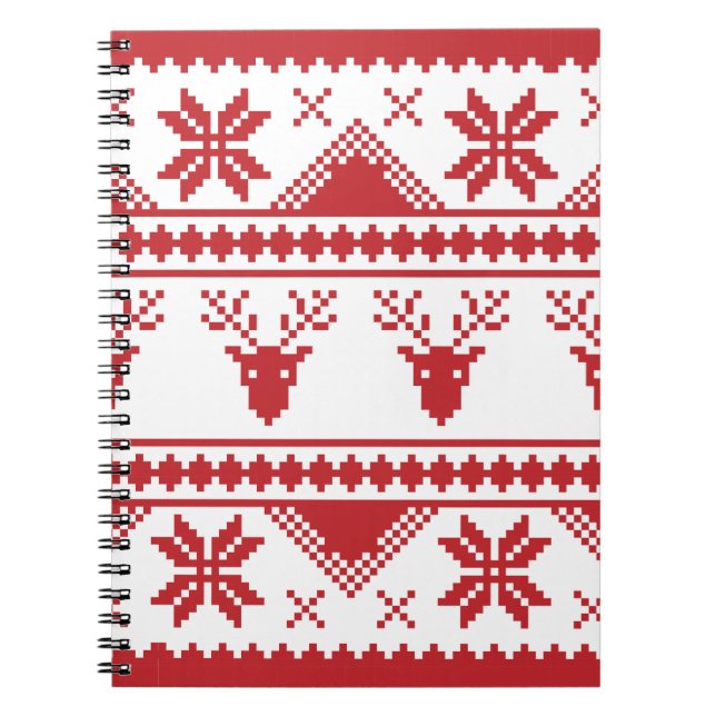 hässlicher Weihnachtspulli Notizblock (Vorderseite)