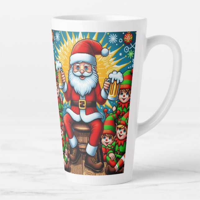 Hässlicher Weihnachtspullover Milchtasse (Rechts)