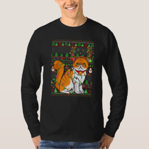 Hässlicher Weihnachtspullover-Stil-Beleuchtung Per T-Shirt