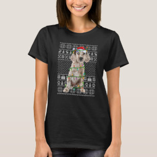 Hässlicher Weihnachtspullover-Stil Santa English S T-Shirt