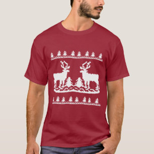 Hässlicher Weihnachtspullover - T-Shirt