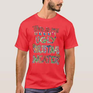 Hässlicher Weihnachtspullover T-Shirt