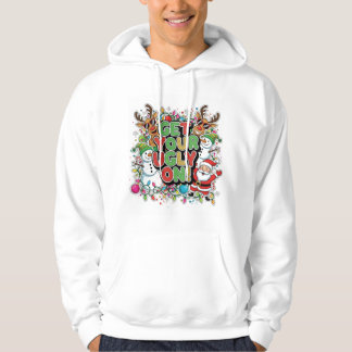 Hässlicher Weihnachtspulover-Hoodie Hoodie