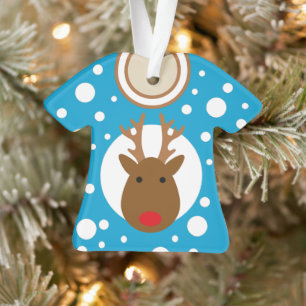 Hässlicher Weihnachtspulover-Preis Ornament