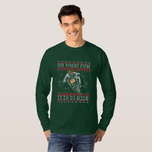 Hässliches Fahrrad des WeihnachtenBMX oh, welchen T-Shirt