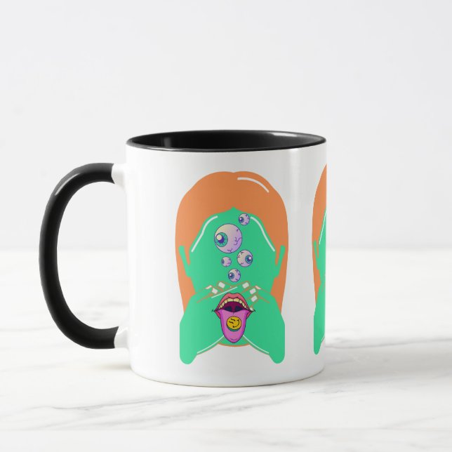hässliches Monster Tasse (Links)