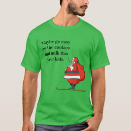 Hässliches Weihnachten 3 "fetter Sankt" T-Shirt