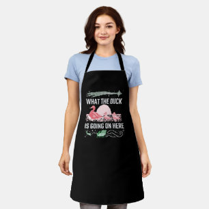 Hässliches Weihnachten - Was zum Teich geht hier v Schürze