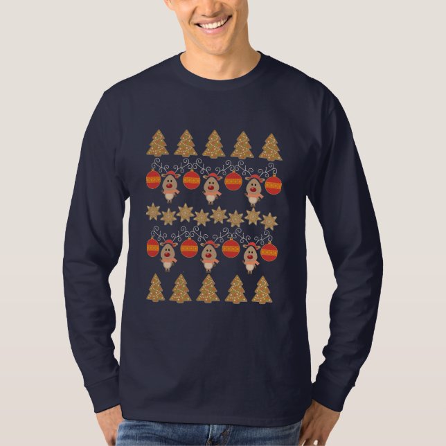 hässliches Weihnachtsgeschenk T-Shirt (Vorderseite)
