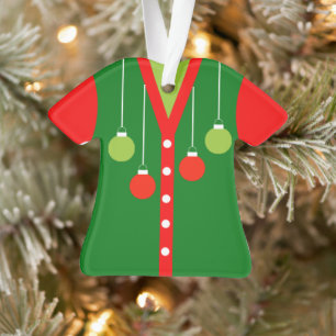 Hässliches Weihnachtspullover-Preis Ornament