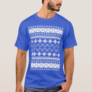 Hässliches Weihnachtspullover-Shirt Weihnachtsfami T-Shirt