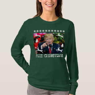 Hässliches WeihnachtsShirt Fake-Weihnachtsdonald T-Shirt