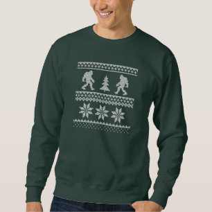 Hässliches WeihnachtsSweatshirt Bigfoots Sweatshirt