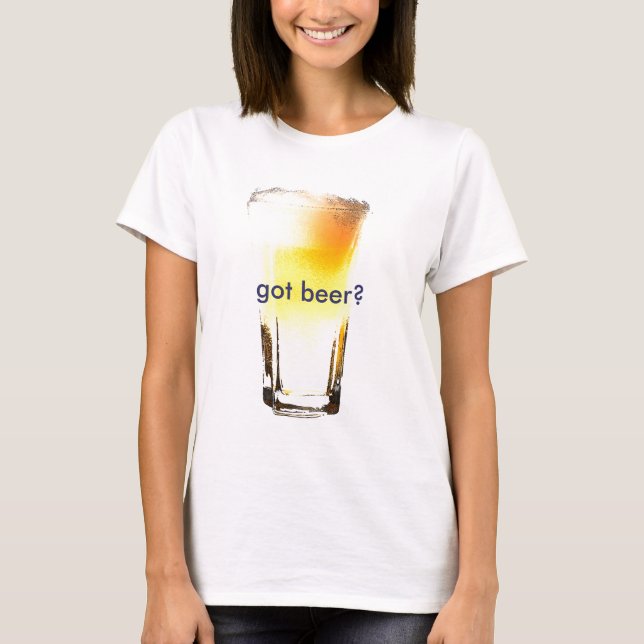 Hast du Bier? T-Shirt (Vorderseite)