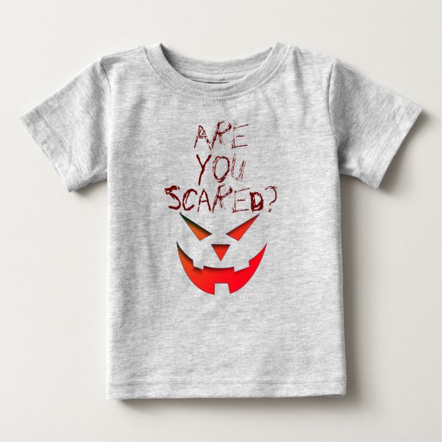 Hast du ein glückliches Halloween-Kürbisgefecht? Baby T-shirt (Vorderseite)