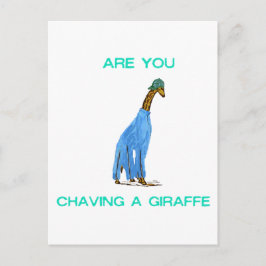 Hast du eine Giraffe.png? Postkarte